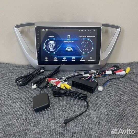 Магнитола 2/32 на Hyundai Solaris 2 Android
