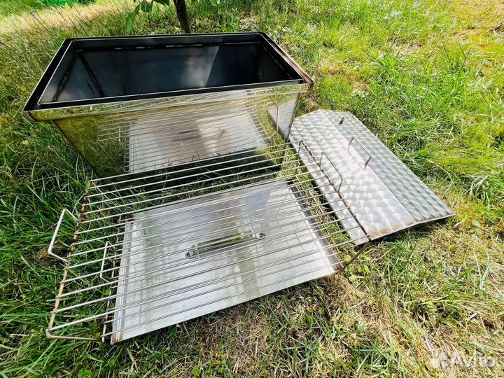 Коптилка горячего копчения