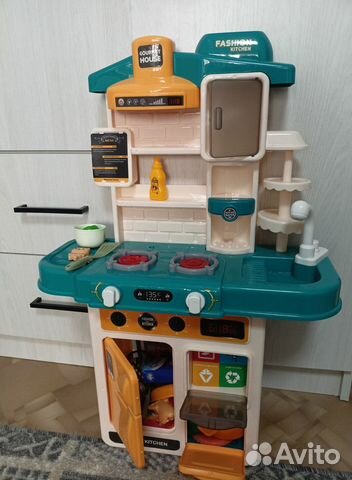 Детская кухня.Пар,вода,свет Новая.Подарок