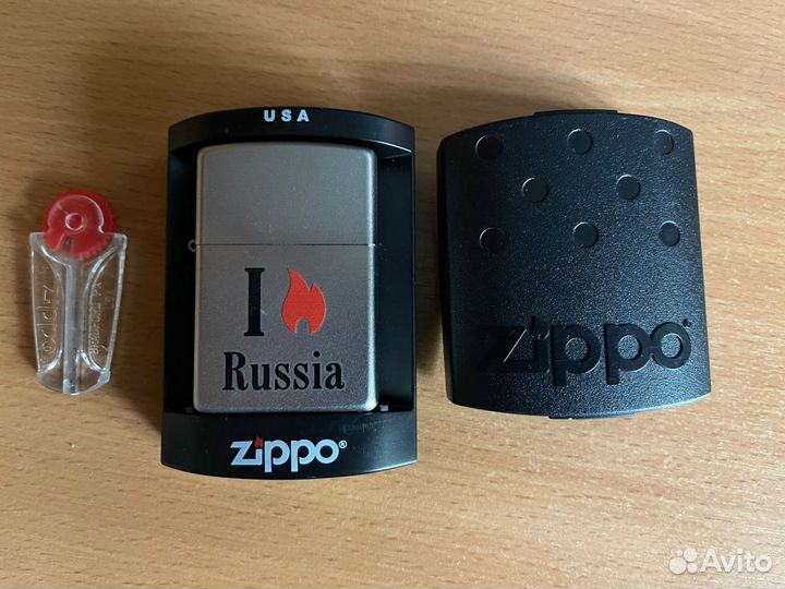 Зажигалка Zippo Flame Russia