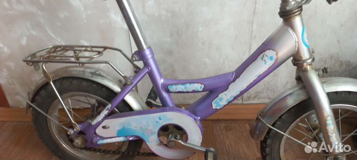 Детский велосипед для девочки 4лет