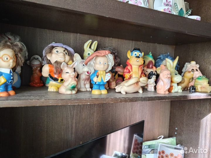 Резиновые игрушки СССР