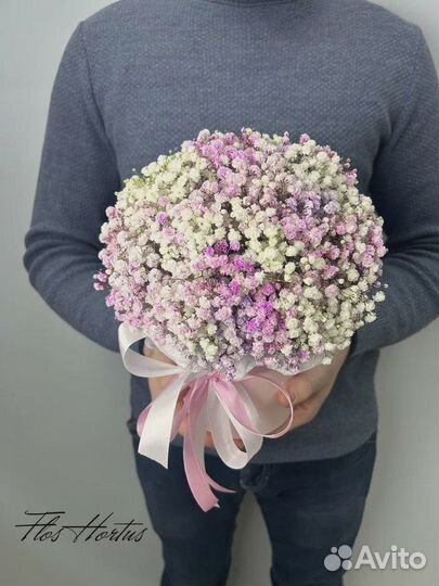 Букет из гипсофилы