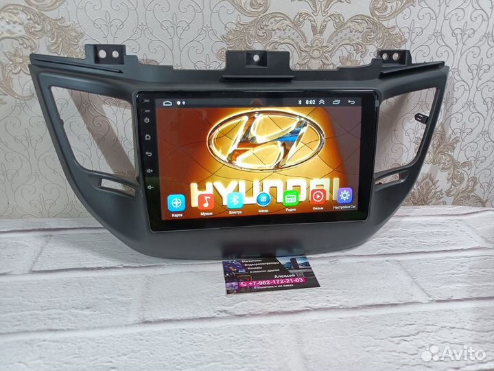 Магнитола Hyundai Tucson 3 android