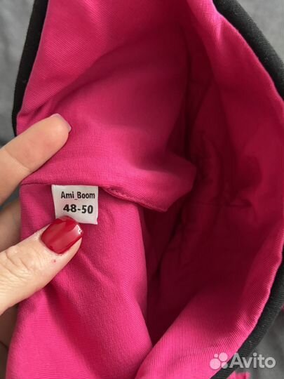 Шапка и снуд комплект демисезонный