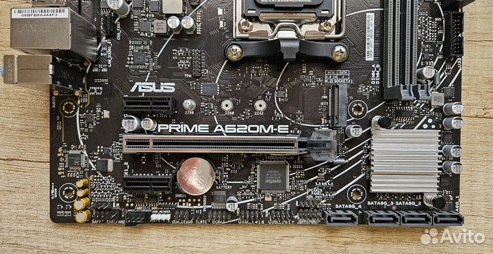 Б/у Мат.плата AM5 asus prime A620M-E (2xDDR5, mATX