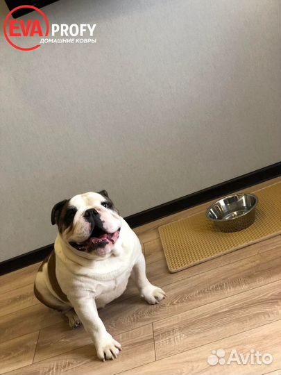 Коврик для кошки и собаки под лоток или миску