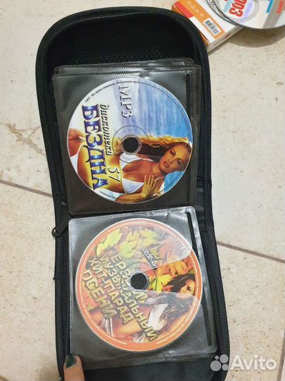 Чехол для дисков с дисками