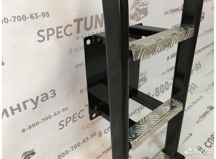 Лестница на крышу УАЗ Хантер