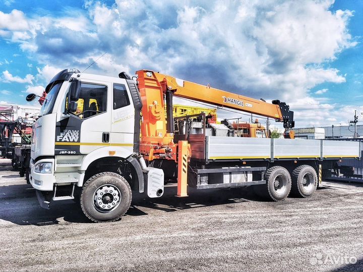 FAW CA 3250 с КМУ, 2024