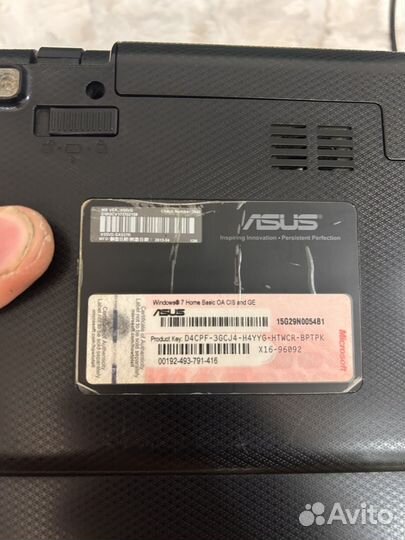 Ноутбук asus
