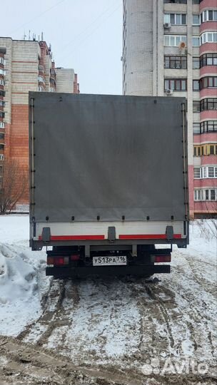 Кузов, фургон бортовой тентованный