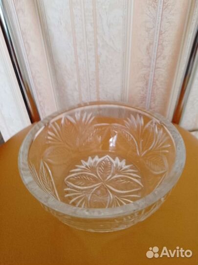 Вазы для фруктов хрусталь СССР