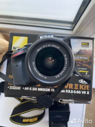 Зеркальный фотоаппарат Nikon D3200