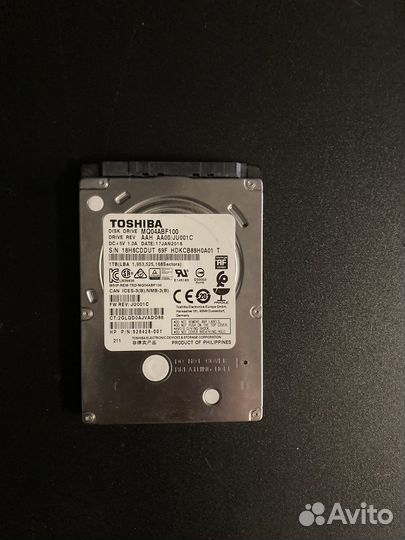 Жёсткие диски 2.5 320-1000GB
