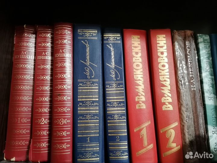 Пушкин Маяковский Лермонтов Некрасов