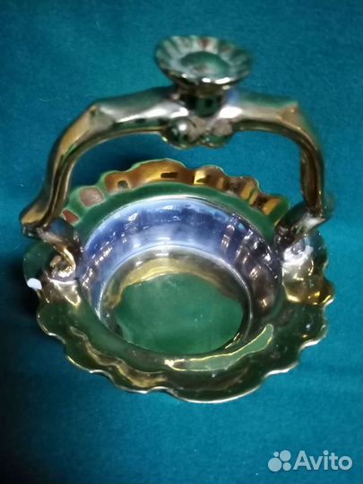 Сервиз чайно-кофейный под золото