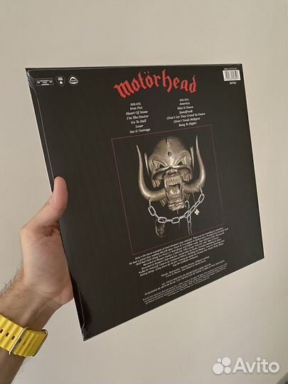 Motorhead - Iron Fist. 1982 (2022) LP EU новая