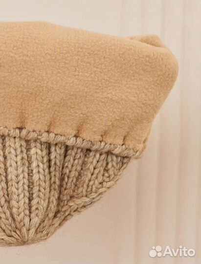 Новый комплект шапка+снуд