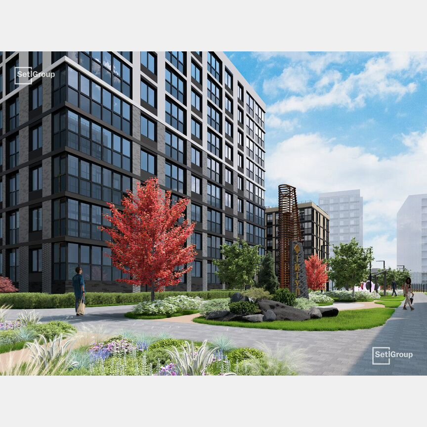 Квартира-студия, 24,9 м², 12/12 эт.