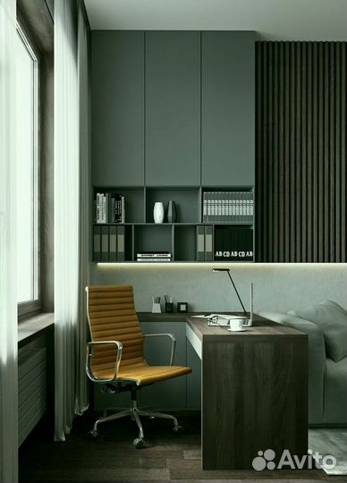 Рабочая зона + шкаф