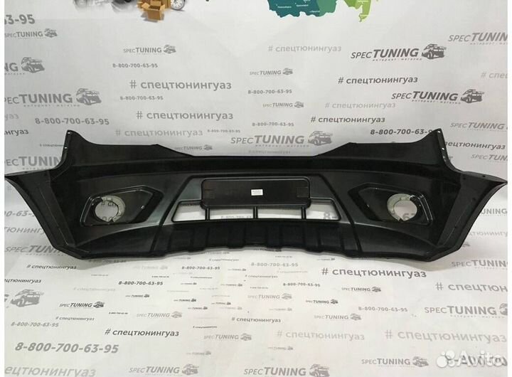 Бампер передний на УАЗ 3163 Патриот с 2015 г