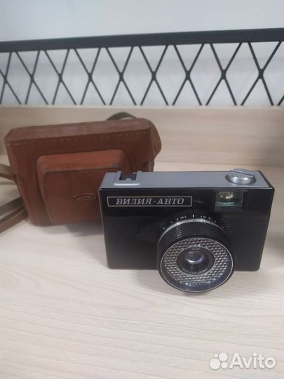 Фотоаппарат пленочный, раритет.Вилия авто