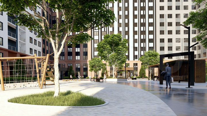 2-к. квартира, 41,8 м², 3/14 эт.