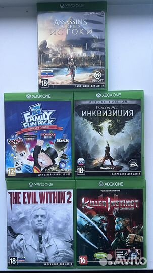 Игры на Xbox One