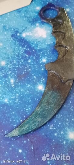 Нож из картона (ручная работа)