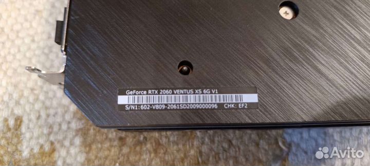 MSI geforce gtx 2060 6 gb в идеальном состоянии
