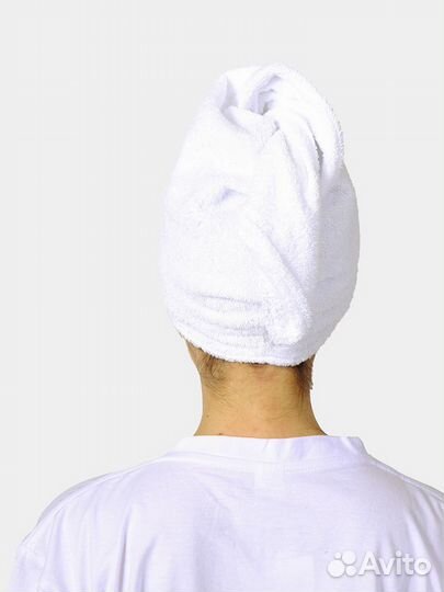 Чалма махровая для бани и сауны