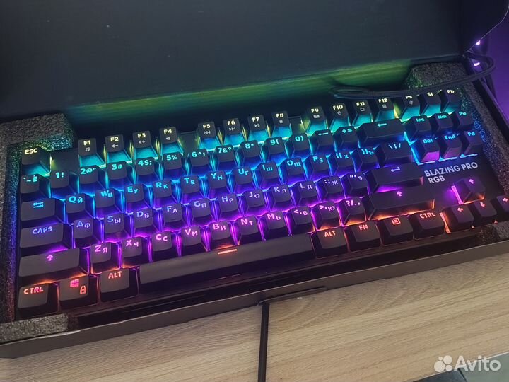 Игровая USB клавиатура dexp Blazing Pro RGB