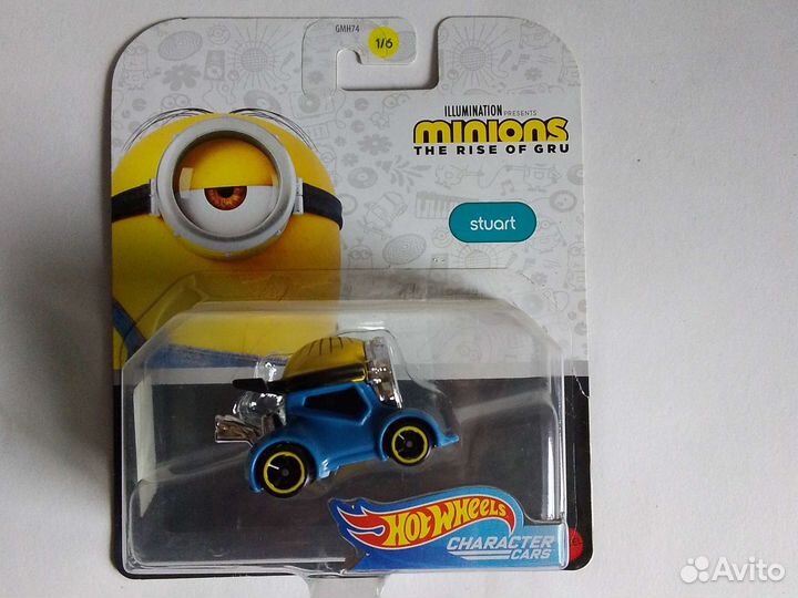 Hot Wheels Minions Stuart оригинал