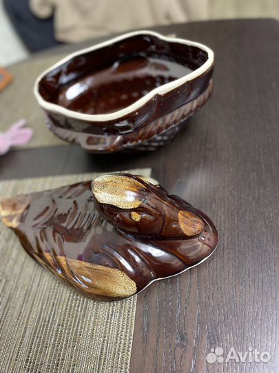 Утятница керамическая