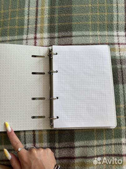 Тетрадь с блоками