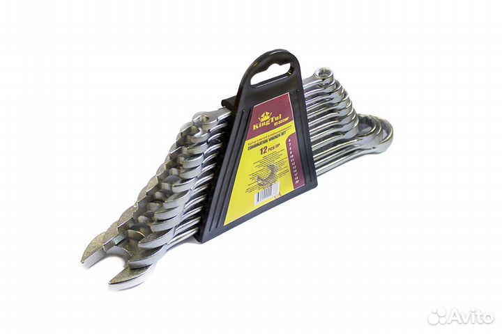 Набор ключей комбинированных 12пр. (6-14, 17, 19,2