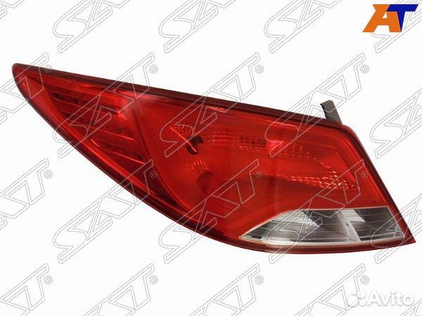 Фонарь задний hyundai accent/solaris 10-17
