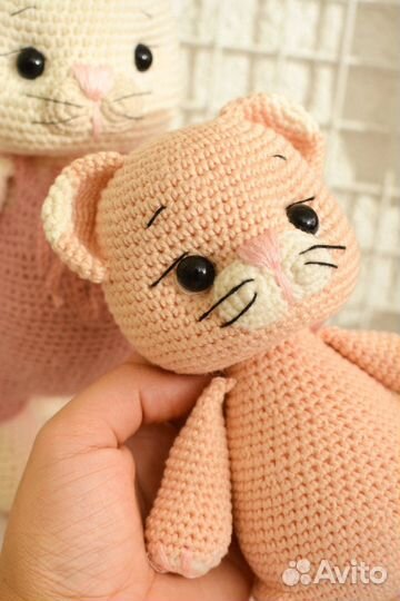 Вязаные игрушки ручной работы