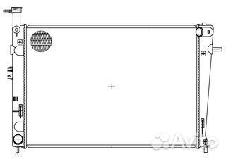 Радиатор охлаждения двигателя