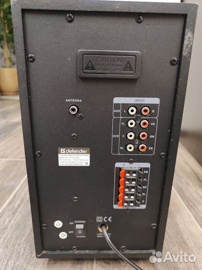Компьютерные колонки 5.1 Defender Orchestra M80