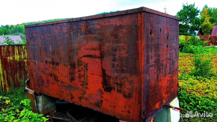 Бак для воды металлический