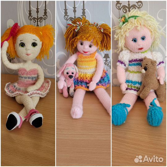 Вязаные куклы