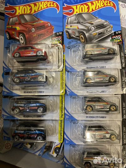 Hot wheels Honda city turbo