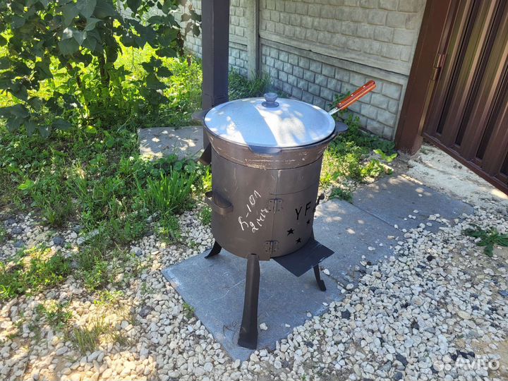 Казан Чугунный 10л набор для плова