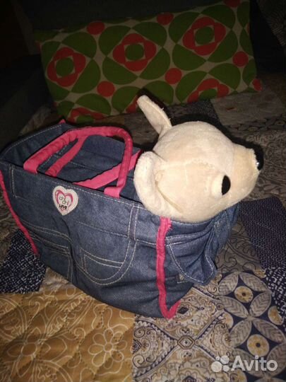 Собака игрушечная