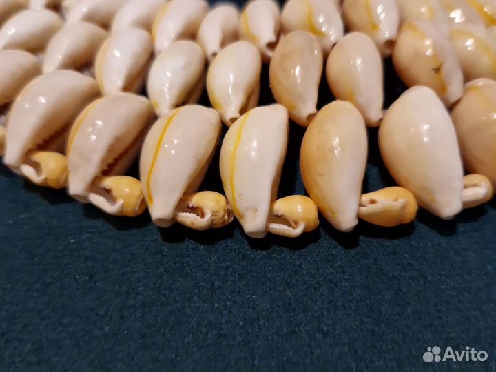 Салфетка из ракушек ручной работы