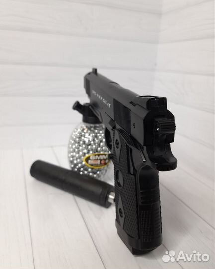 Детский пистолет металлический U.S.A