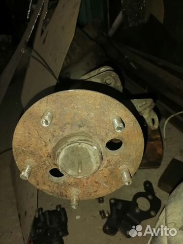 Комплект мост+редуктор передний