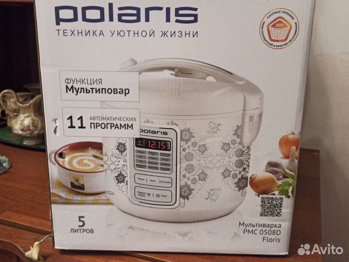 Мультиварка polaris pmc 0508D floris